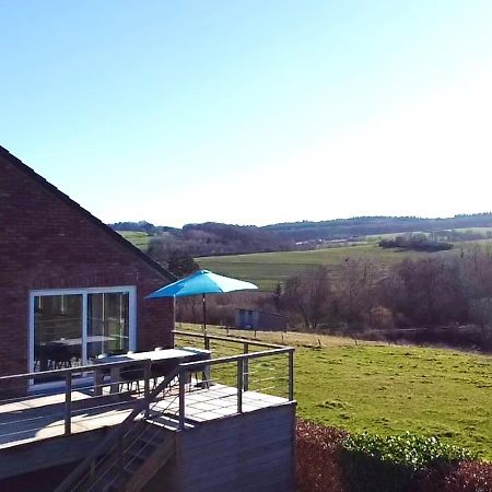 Huis Met Zonneterras, Tuin En Panoramisch Uitzicht Wellin Екстериор снимка