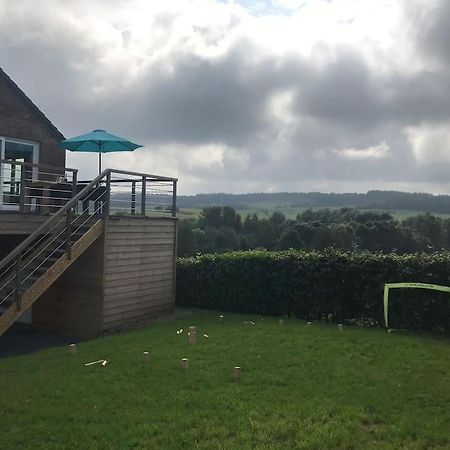 Huis Met Zonneterras, Tuin En Panoramisch Uitzicht Wellin Екстериор снимка